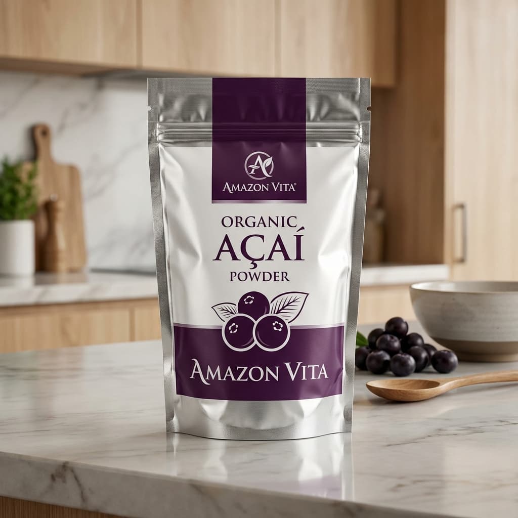 Açai en Polvo Orgánico Premium 100g